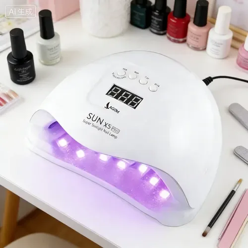 Lagom Lámpara UV/LED 160W curado en 10 s (lámparas uv/led), foto de la publicación en Mercado Libre